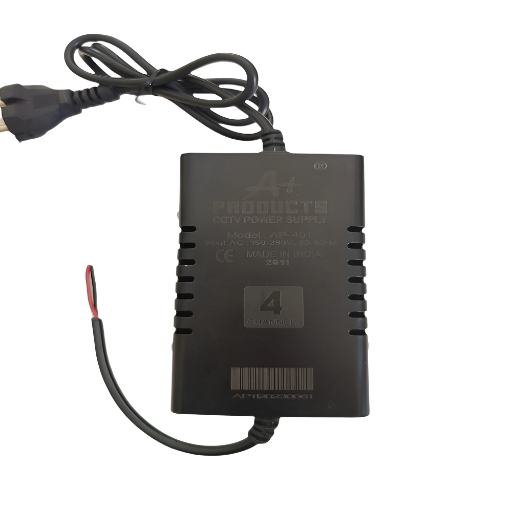 A+ Products CCTV Power Supply 4ch Metal 12v/4a (Single Output) view 2